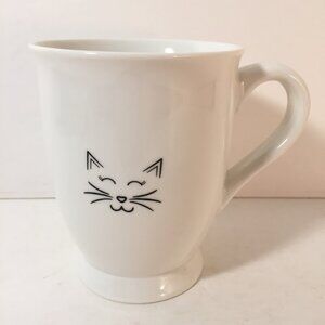 WORLD'S BEST CAT MOM Mud Pie Ceramic Coffee Mug Tea Cup Kitty Grin Smile